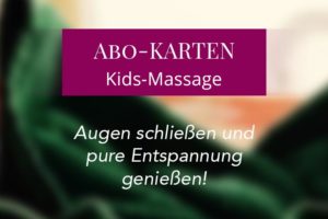 Abo-Karten für Kids-Massage in Köln
